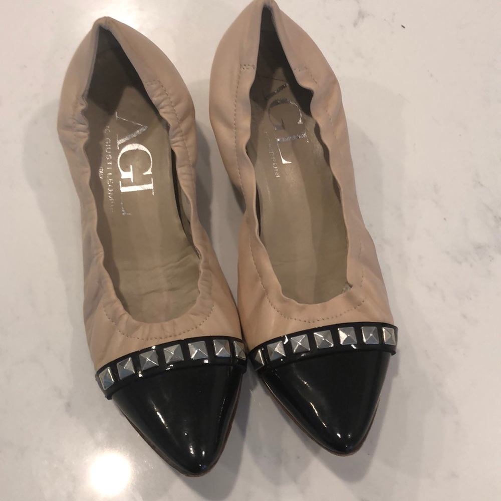 AGL, cap-toe, Leombruni pump, size 40 - Picture 2 of 5